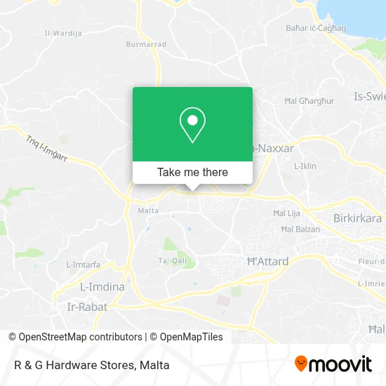 R & G Hardware Stores map