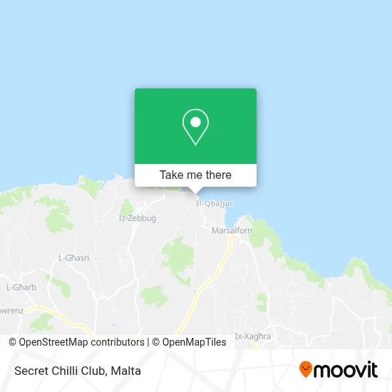 Secret Chilli Club map