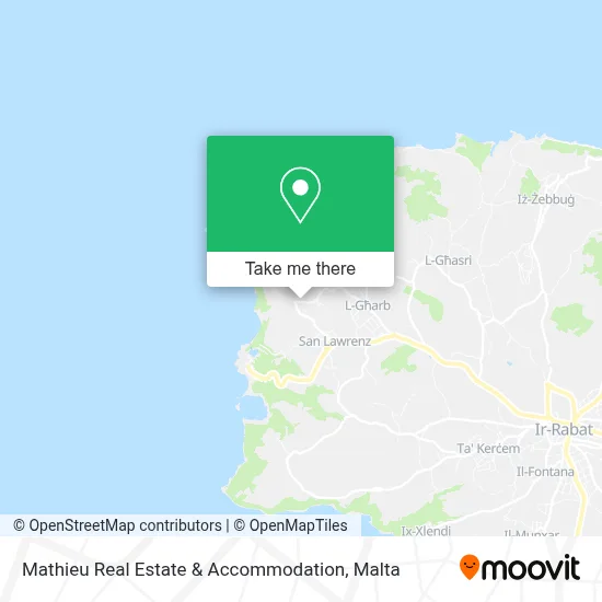 Mathieu Real Estate & Accommodation map