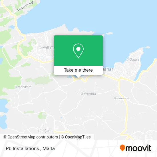 Pb Installations. map