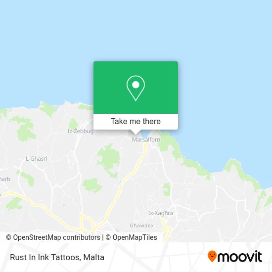 Rust In Ink Tattoos map
