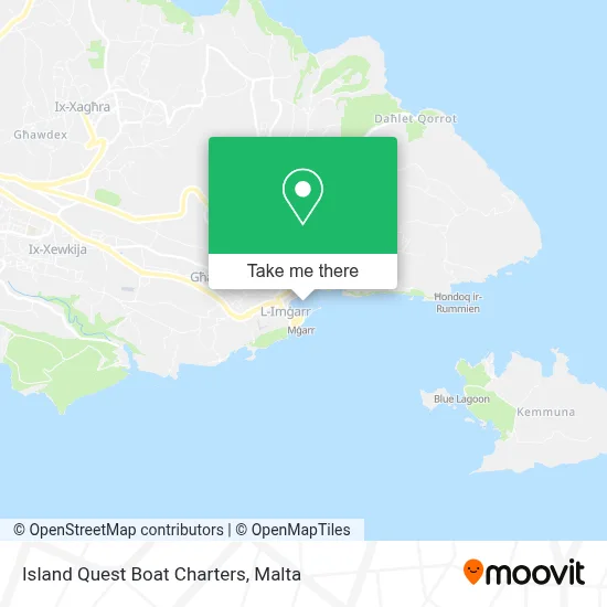 Island Quest Boat Charters map