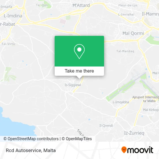 Rcd Autoservice map