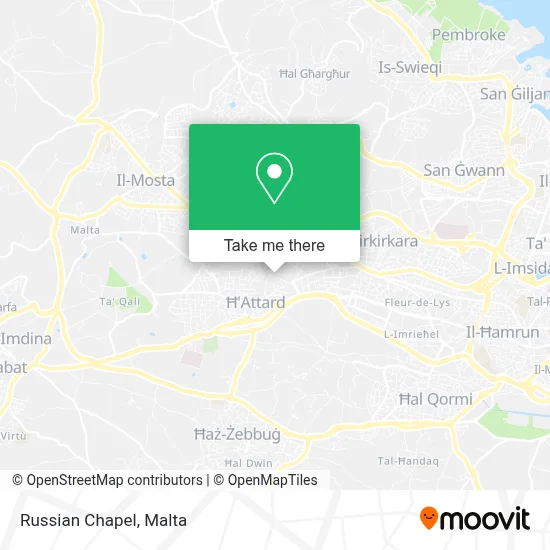 Russian Chapel map