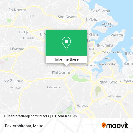 Rcv Architects map