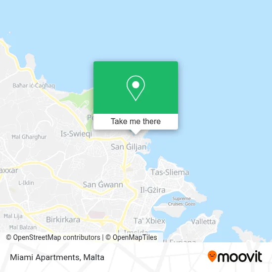 Miami Apartments map