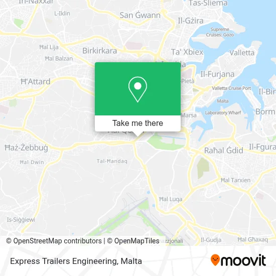 Express Trailers Engineering map