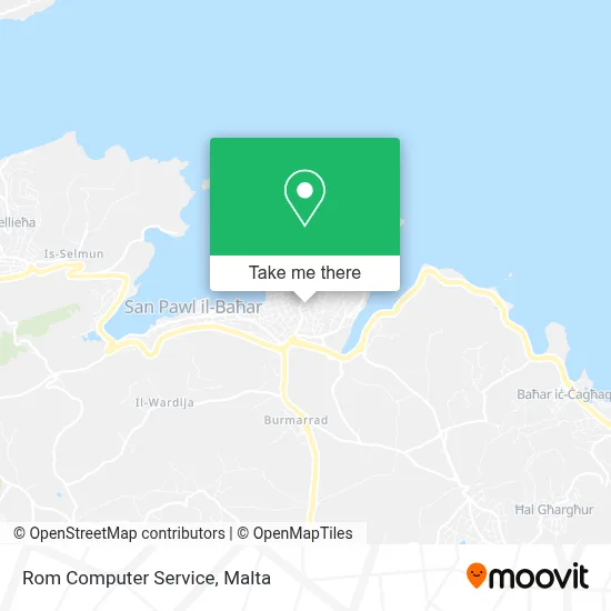 Rom Computer Service map