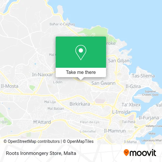 Roots  Ironmongery Store map
