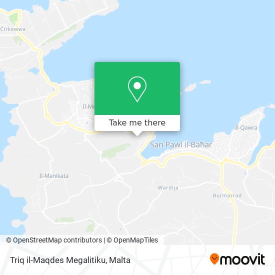 Triq il-Maqdes Megalitiku map