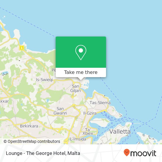 Lounge - The George Hotel map