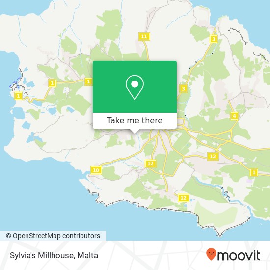 Sylvia's Millhouse map