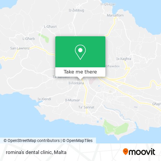 romina's dental clinic map