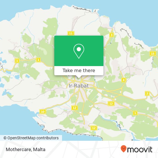 Mothercare map