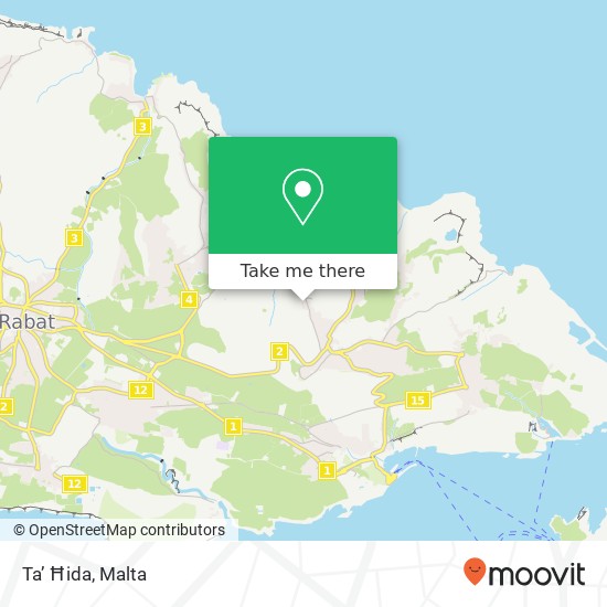 Ta’ Ħida map