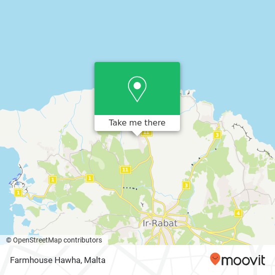 Farmhouse Hawha map