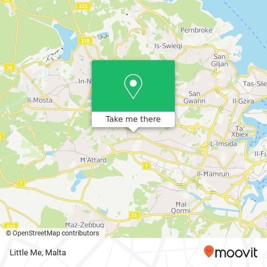 Little Me map