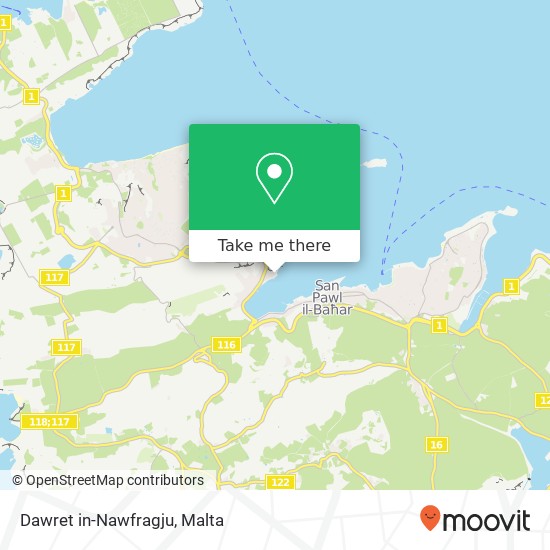 Dawret in-Nawfragju map