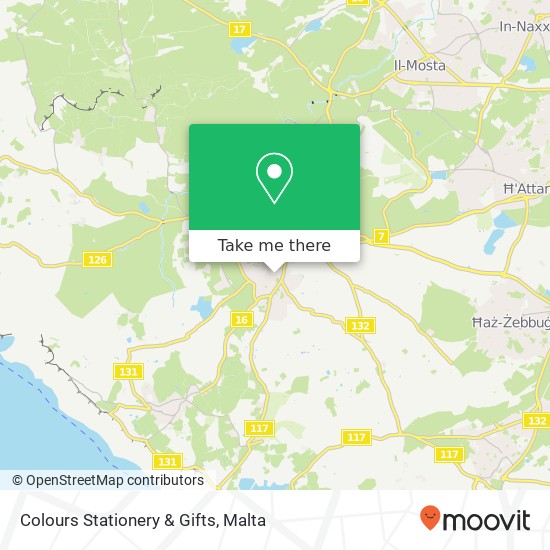 Colours Stationery & Gifts map