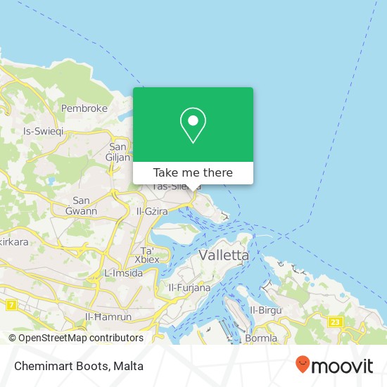 Chemimart Boots map