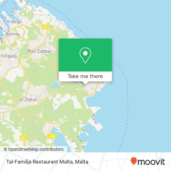 Tal-Familja Restaurant Malta map