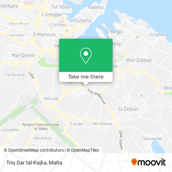 Triq Dar tal-Kejka map