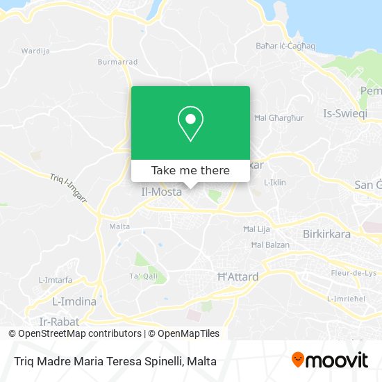 Triq Madre Maria Teresa Spinelli map