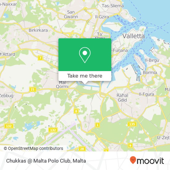 Chukkas @ Malta Polo Club map