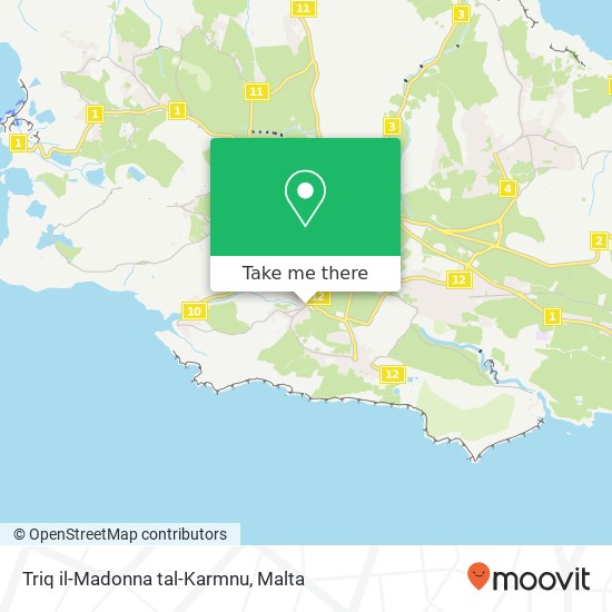 Triq il-Madonna tal-Karmnu map