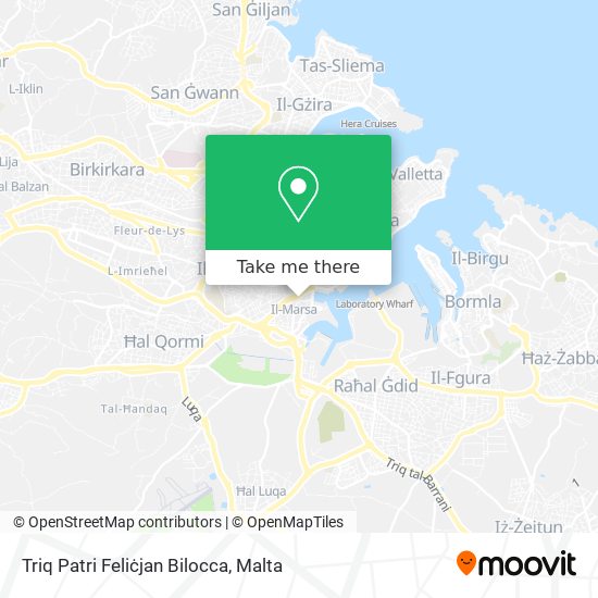 Triq Patri Feliċjan Bilocca map