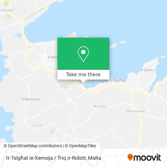 It-Telgħat ix-Xemxija / Triq ir-Ridott map