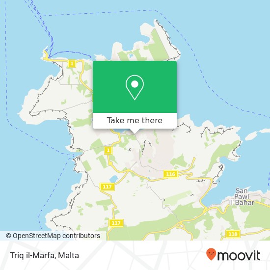 Triq il-Marfa map