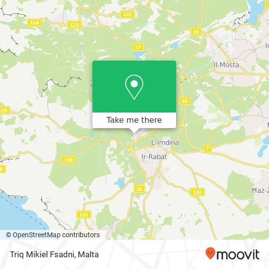 Triq Mikiel Fsadni map