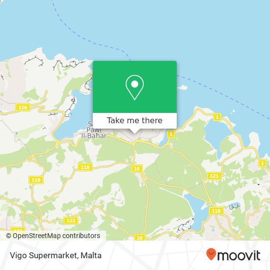 Vigo Supermarket map