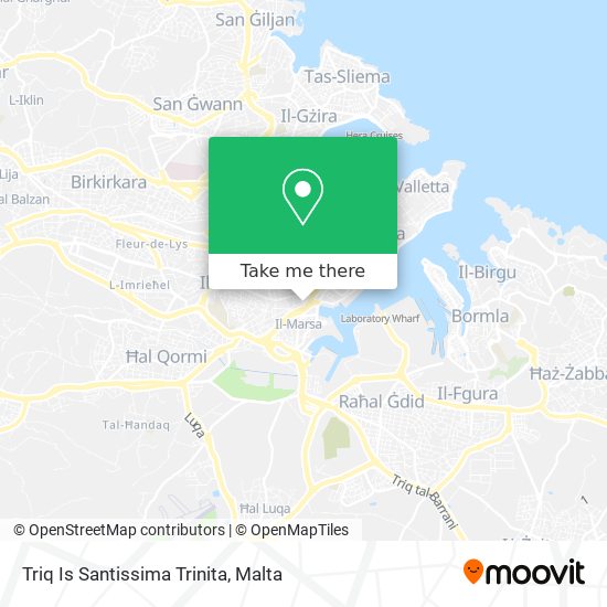 Triq Is Santissima Trinita map