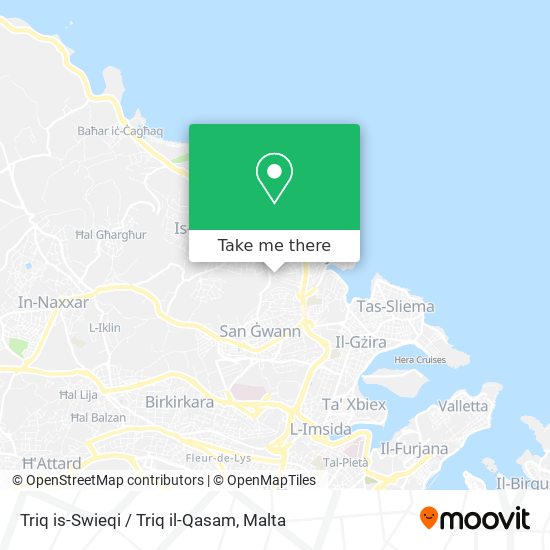 Triq is-Swieqi / Triq il-Qasam map
