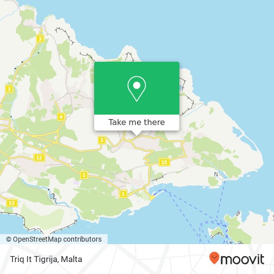 Triq It Tigrija map
