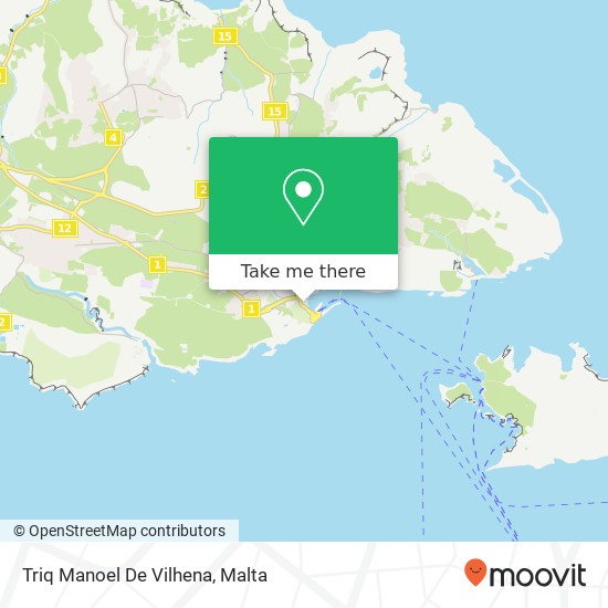 Triq Manoel De Vilhena map