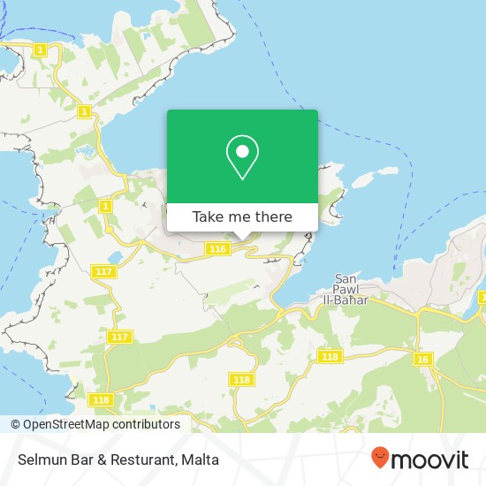 Selmun Bar & Resturant map