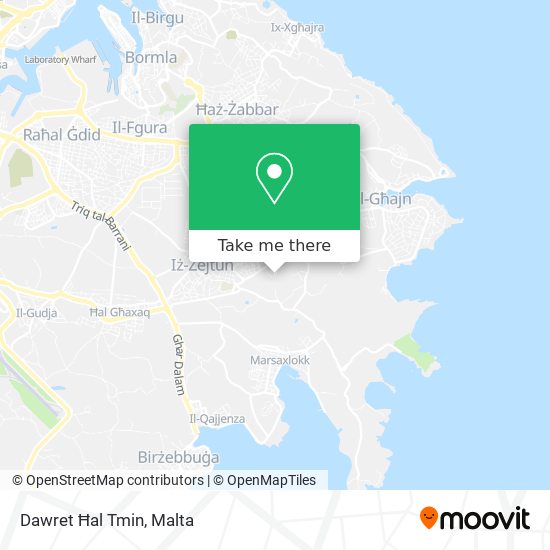 Dawret Ħal Tmin map