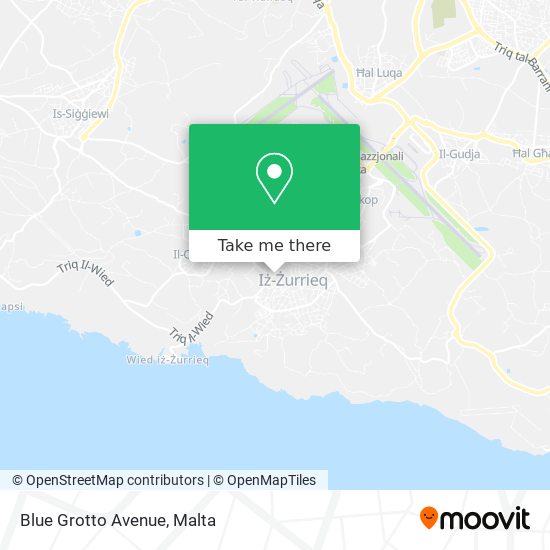 Blue Grotto Avenue map