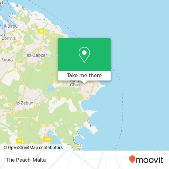 The Peach, Triq il-Mintba Marsaskala MSK map