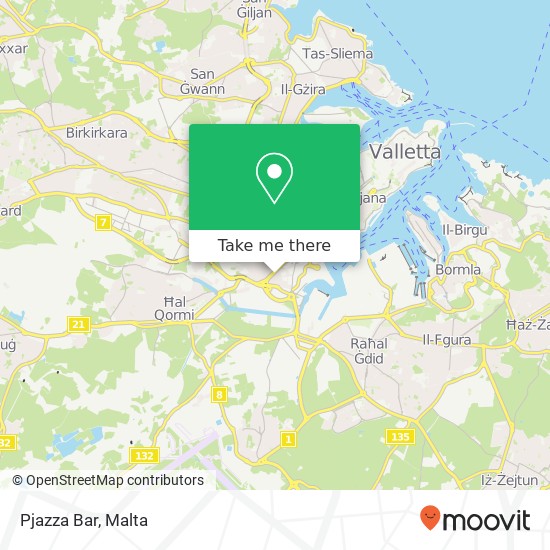 Pjazza Bar, Triq il-Marsa Marsa MRS map