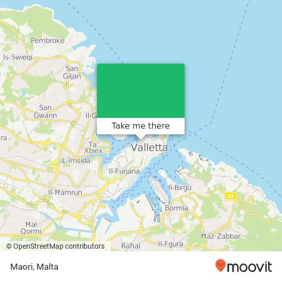 Maori map