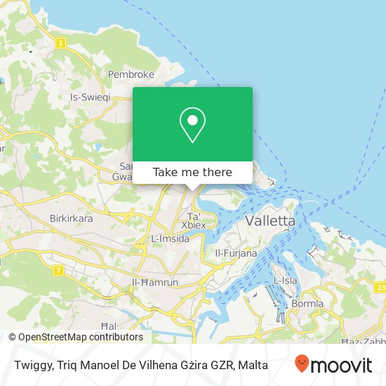 Twiggy, Triq Manoel De Vilhena Gżira GZR map