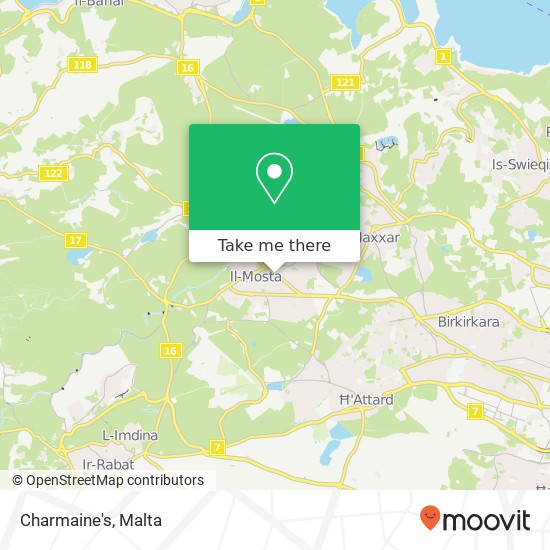 Charmaine's, Triq it-Torri Mosta MST map