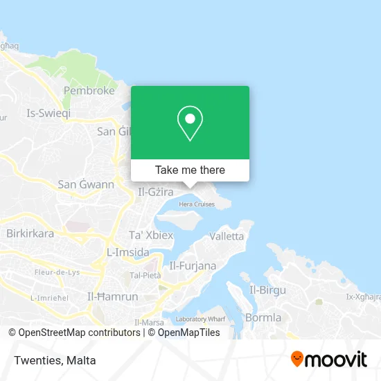 Anni Venti map