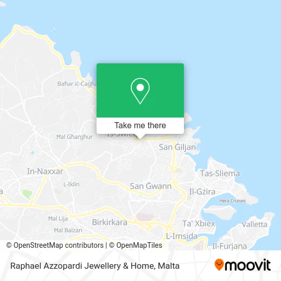 Raphael Azzopardi Jewellery & Home map