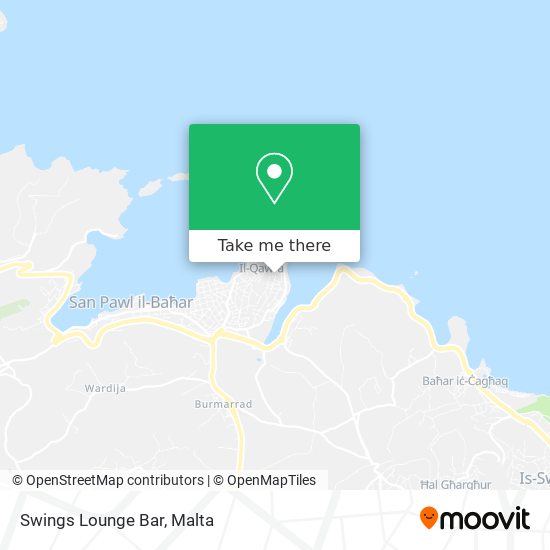 Swings Lounge Bar map