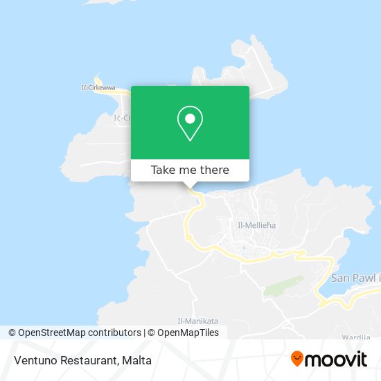 Ventuno Restaurant map